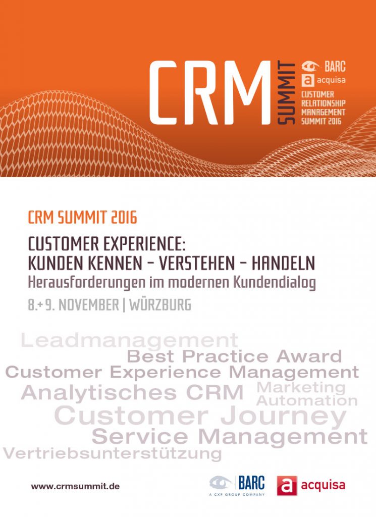 CRM Summit 2016